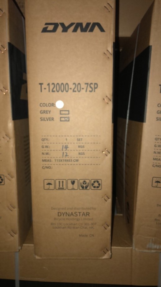 Подростковый Велосипед DYNA  T-12000-20-7sp, 20дюймов 7 скоростей