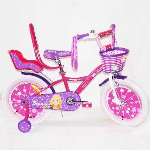 Велосипед двоколісний дитячий BEAUTY-2 19ВВ02 18" рожевий