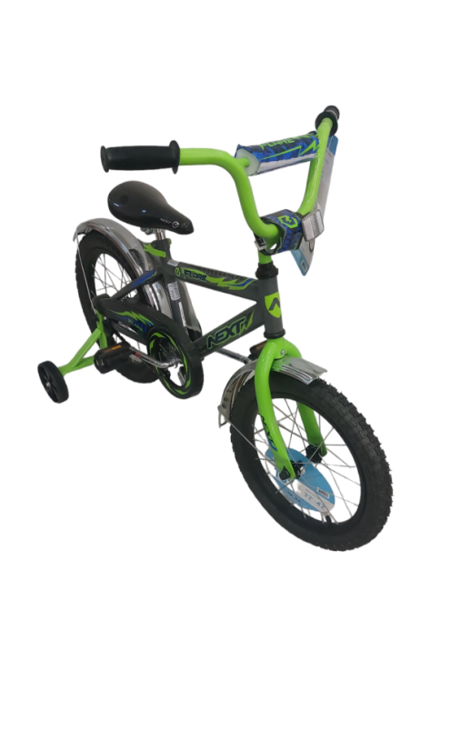 Велосипед двоколісний дитячий NEXT FLARE 16'' сіро-зелений