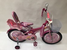 Велосипед дитячий двоколісний Racer-girl рожевий колеса 20''