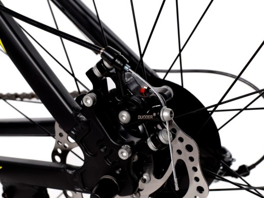 Гірський велосипед S200 HAMMER чорно-жовтий колеса 29’’х2,25 рама 19’’