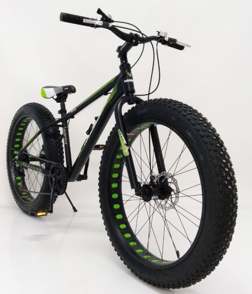 Велосипед "S800 HAMMER EXTRIME" Колёса 26’’х4,0. Алюминиевая рама 17’’