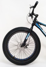 Велосипед "S800 HAMMER EXTRIME" Колёса 24’’х4,0. Алюминиевая рама 15’  черно-синий