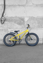 Гірський велосипед Hammer JUPITER FATBIKE жовтий колеса 26''