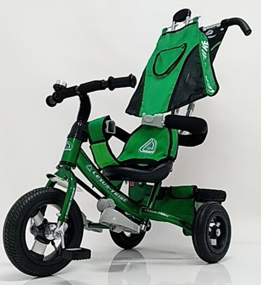 Велосипед дитячий триколісний WS-862AW Зелений