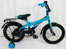 Велосипед  Stels Pilot  16 - 130  ЗЕЛЕНЫЙ, ГОЛУБОЙ  