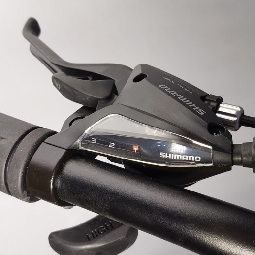 Гірський велосипед S300 BLAST-NEW чорно-зелений колеса 29'' рама 18''