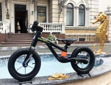 Біговел HAMMER HS-1 чорний магнієва рама та вилка