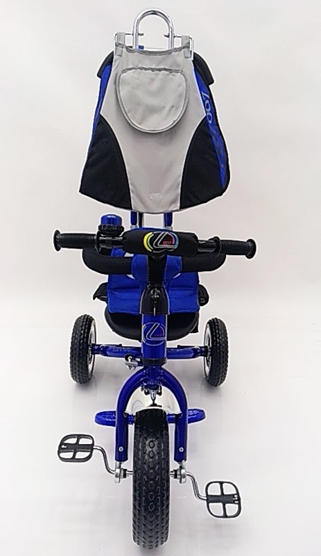 Велосипед дитячий триколісний Lex-007 (10/8 EVA wheels) Blue синій