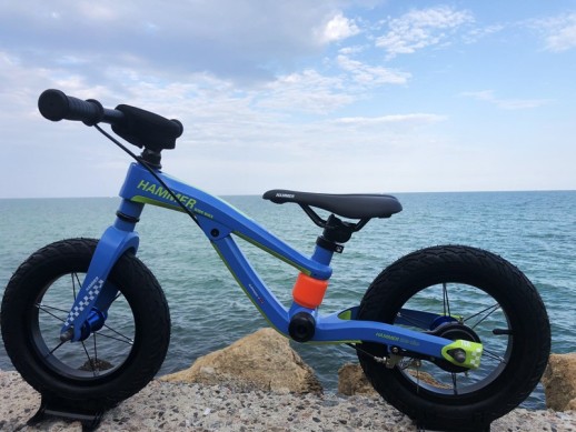 Біговел HAMMER HS-1 синій магнієва рама та вилка
