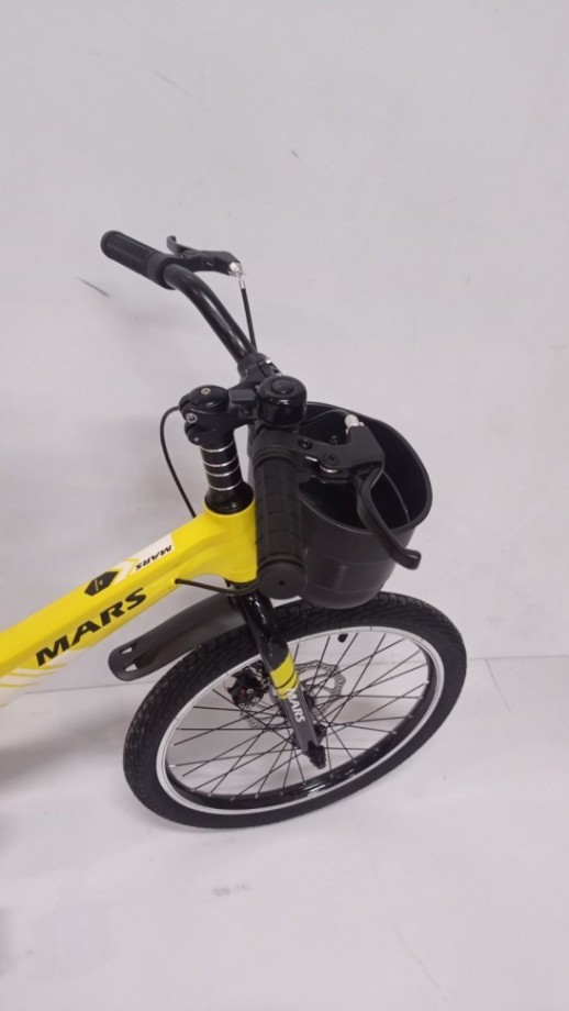 Велосипед дитячий двоколісний Mars-2 Evolution 20 дюймів жовтий