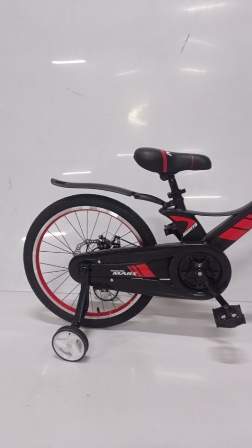 Велосипед дитячий двоколісний Mars-2 Evolution 20 дюймів чорно-червоний