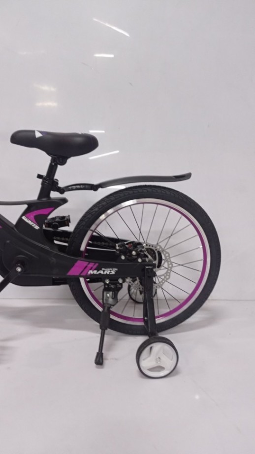 Велосипед дитячий двоколісний Mars-2 Evolution 20 дюймів чорно-фіолетовий