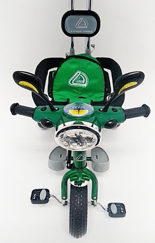 Велосипед дитячий триколісний WS862EW-M Green зелений (світиться фара)