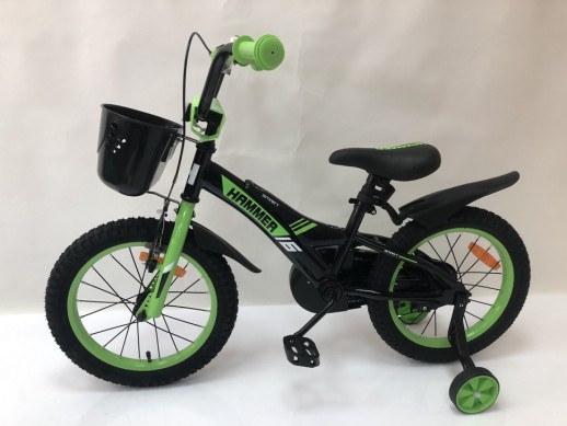 Велосипед дитячий двоколісний Hammer Smart H2021 зелений 20 дюймів