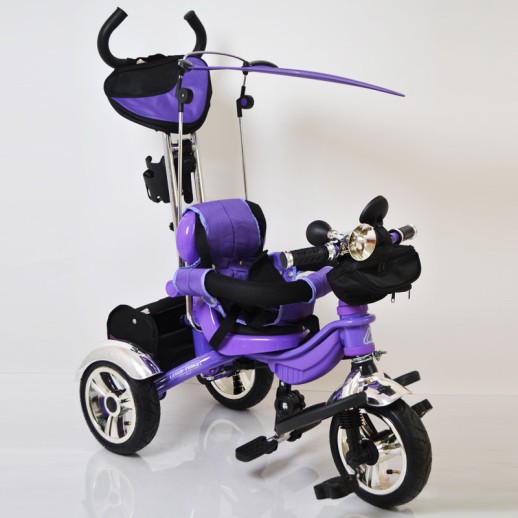 Велосипед дитячий триколісний Lexus-Trike LX-570 air wheels Purple фіолетовий