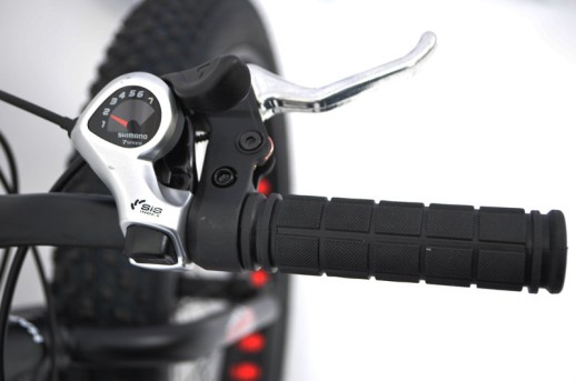 Велосипед "S800 HAMMER EXTRIME" Колёса 24’’х4,0. Алюминиевая рама 15’’ Чёрно-красный