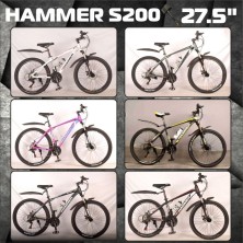 Гірський велосипед Hammer NEW S200 чорно-синій колеса 27,5'' рама 18'' промпідшипник
