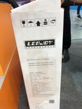 Біговел Lenjoy S400 12 дюймів біло-чорний магнієва рама та вилка