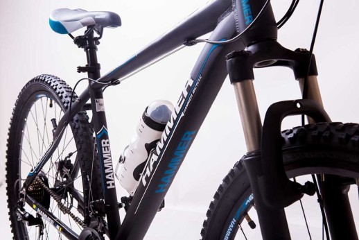 Гірський велосипед S200 HAMMER чорно-синій колеса 29’’х2,25 рама 19’’