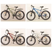 Гірський велосипед S700 Mercury OVERLORD синій колеса 24'' рама 14'' промпідшипник