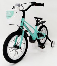 Велосипед 16-SHADOW Магниевая рама (Magnesium). Бирюзовый