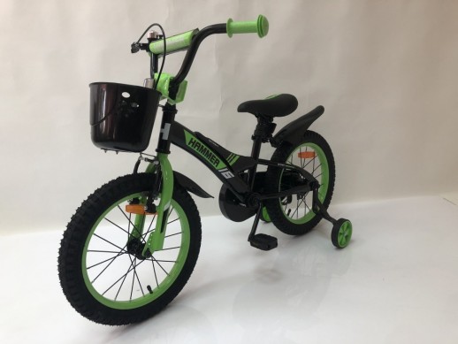 Велосипед дитячий  - Hammer Smart -H2021 ,20 дюймов,  цвет  Зеленый\ Оранжевый\ Синий